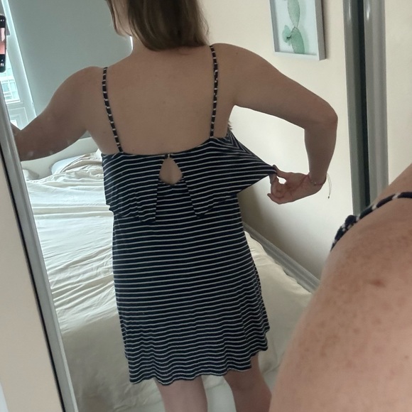 Navy mini dress - Picture 9 of 11